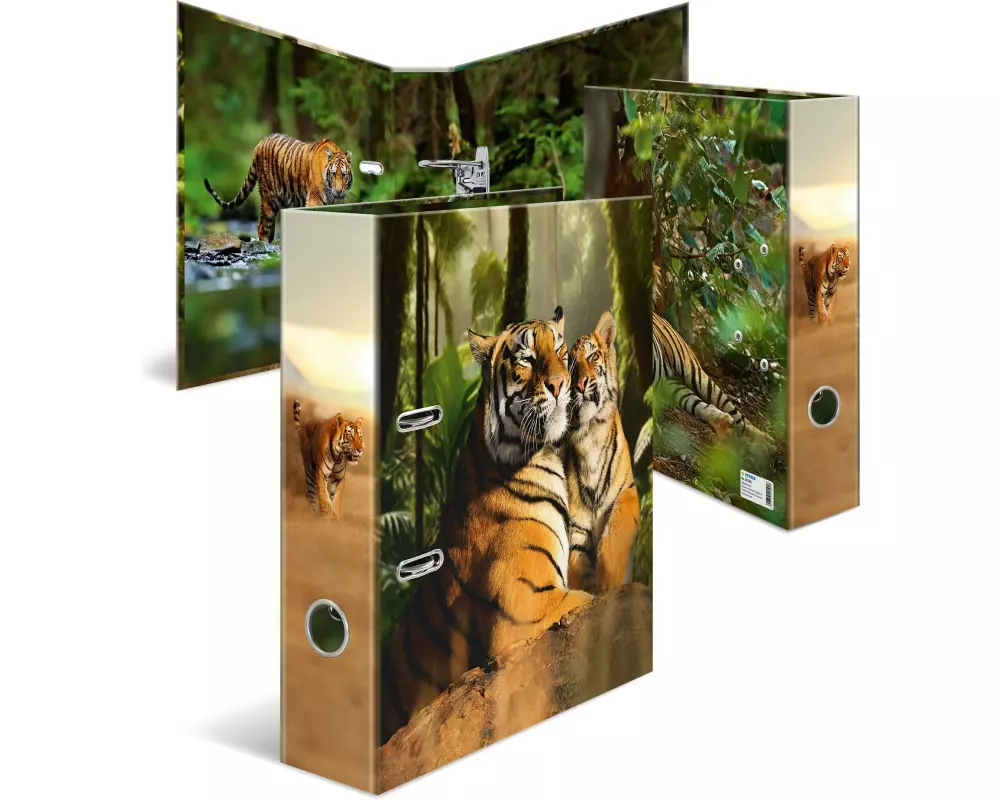 HERMA Motiv-Ordner A4 Tiger 1 Stück