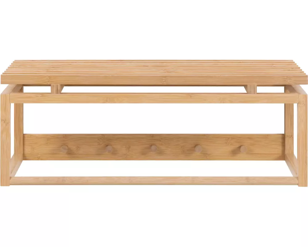 AC Design Garderobenleiste Bali 80 x 30 x 29 cm, Nature