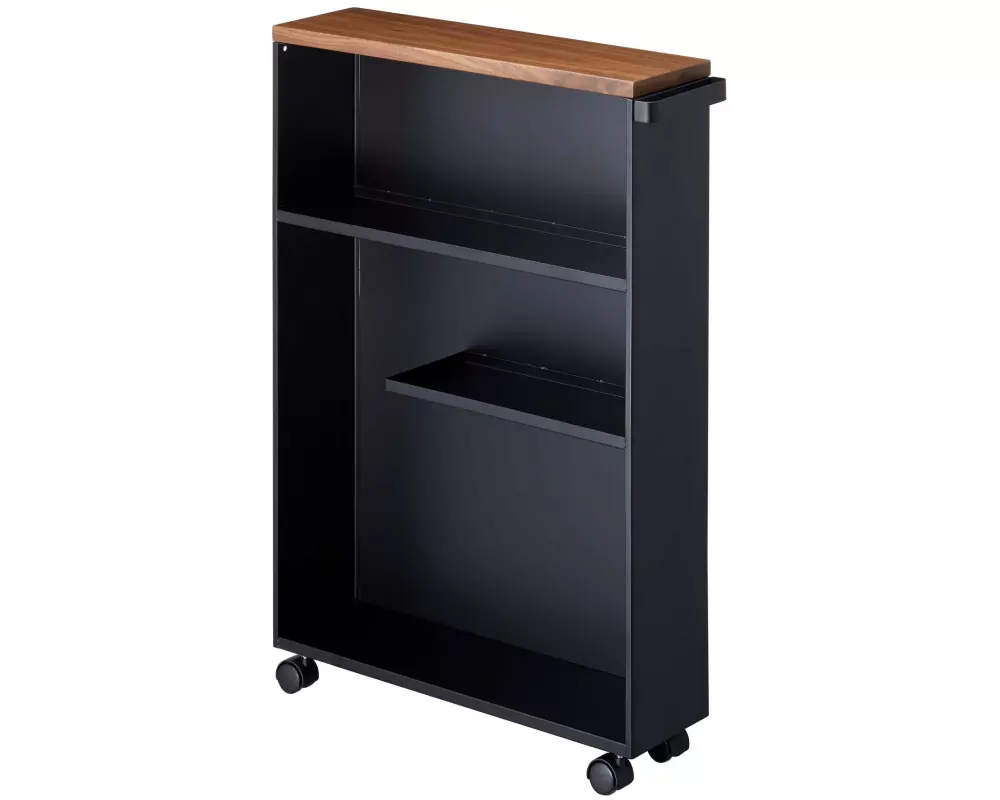 Yamazaki Badezimmerregal Tower 68 cm, Schwarz