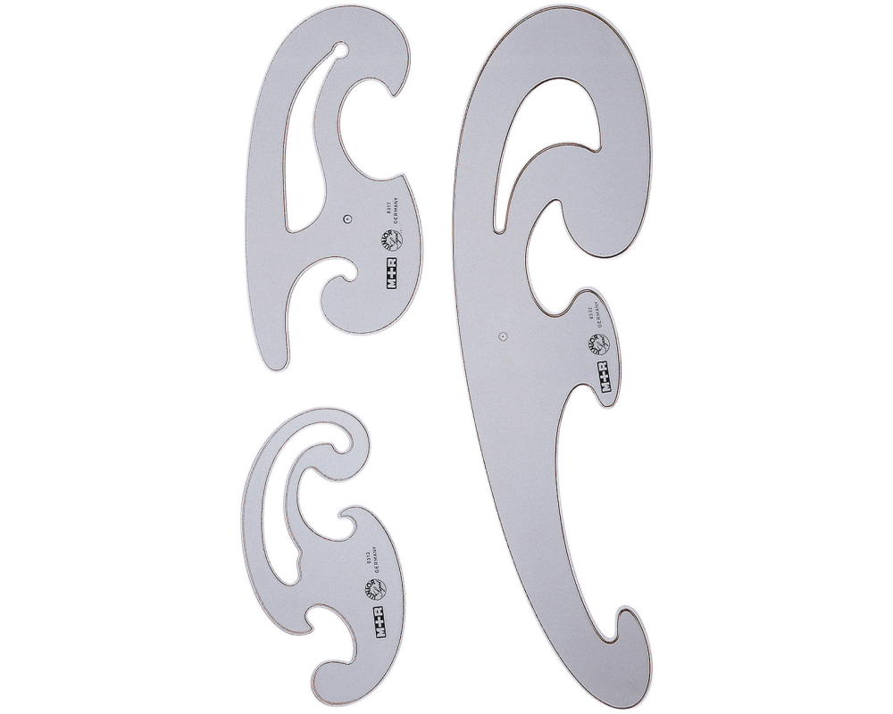 M+R Burmesterkurvenset 13/17/32cm 770830030 3-teilig