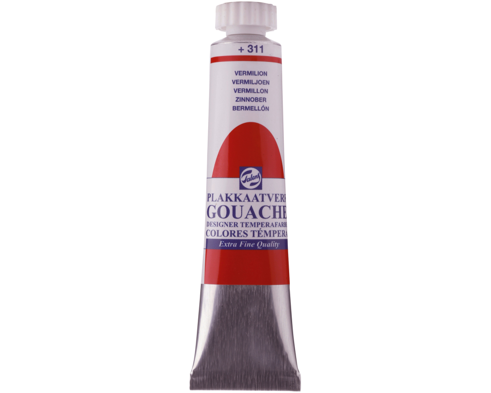 TALENS Plakatfarbe 20ml 08043112 zinnober