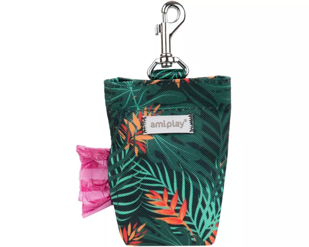 amiplay Beutelspender Be Happy Jungle, 6 x 2 x 11 cm