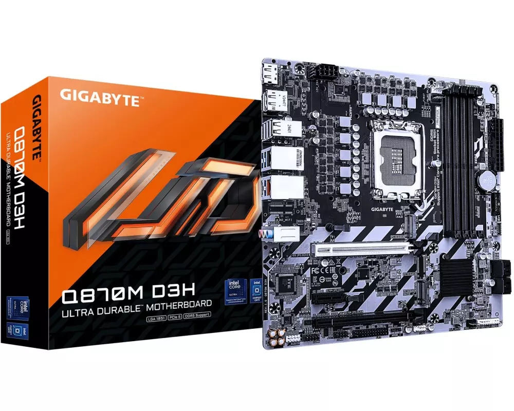 Gigabyte Mainboard Q870M D3H