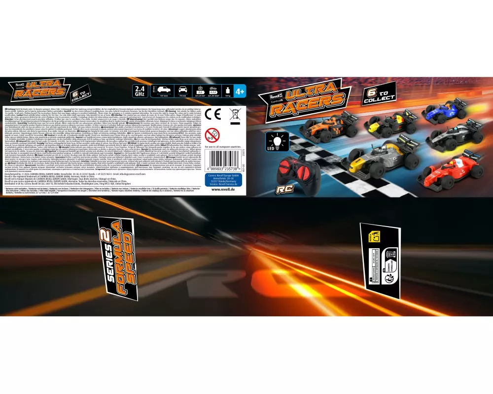 Revell Control Ultra Racers – Series 2 - Formula Speed sortiert