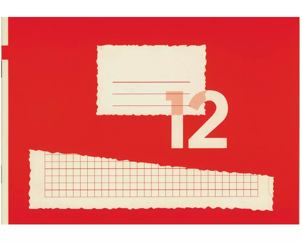 Office Focus Schulheft quer FSC A5, Kariert, Rot, 25 Stück