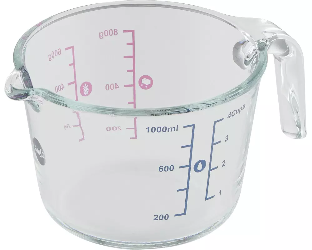 Emsa Messbecher Prep & Bake 10 dl, Transparent