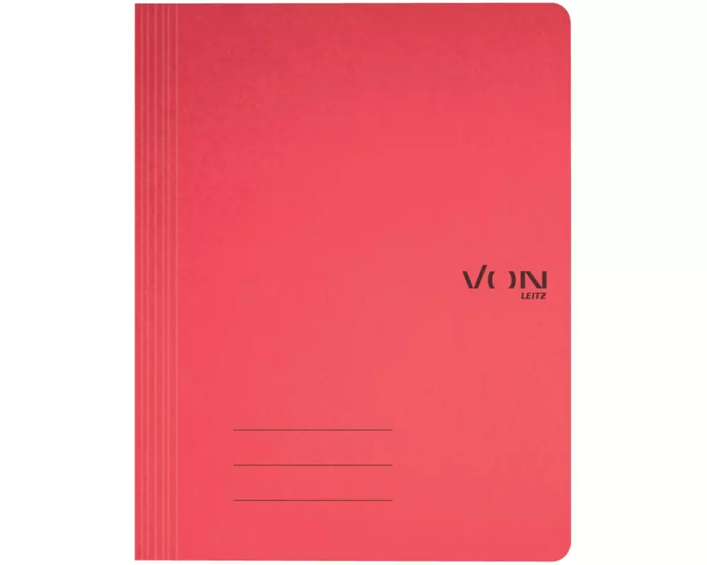 VON Schnellhefter mit Heftmechanik, Rot