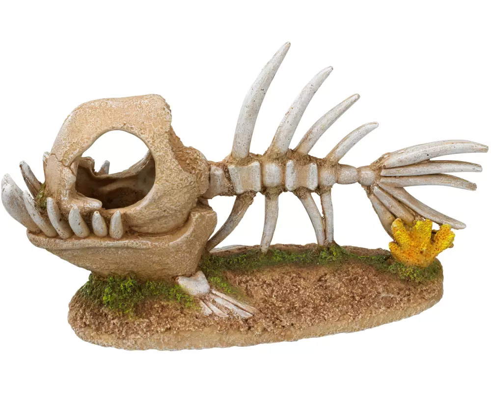 Nobby Aqua Ornaments Monsterfisch Skelett, 22.8 x 8.5 x 13 cm