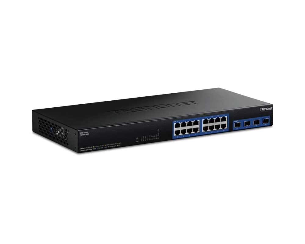 TRENDnet TEG-S50204 Switch 20-Port 2.5G mit 10G SFP+ Ports