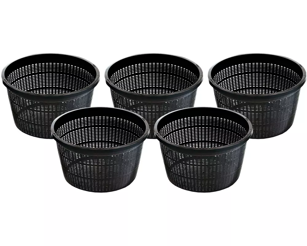 HEISSNER Pflanzenkorb Ø 13 cm, 5 Stück