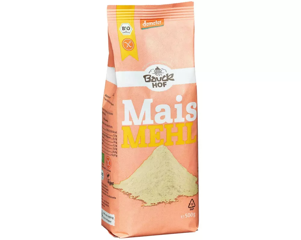 Bauck Mühle Maismehl glutenfrei 500 g