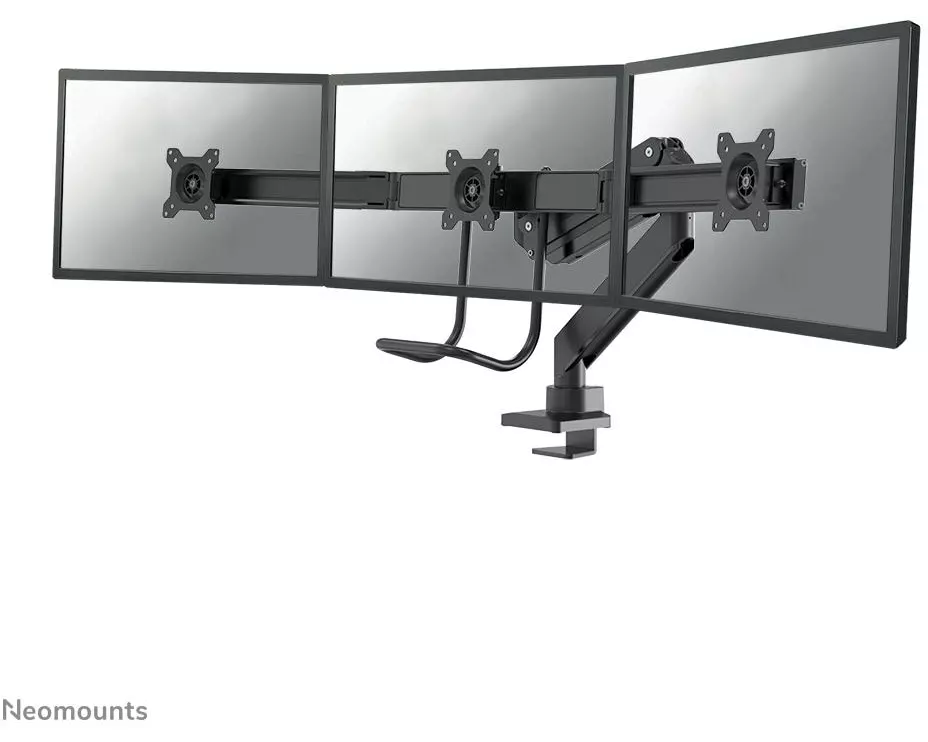 NEOMOUNTS Tischhalterung NM-D775DX3 bis 18 kg – Schwarz