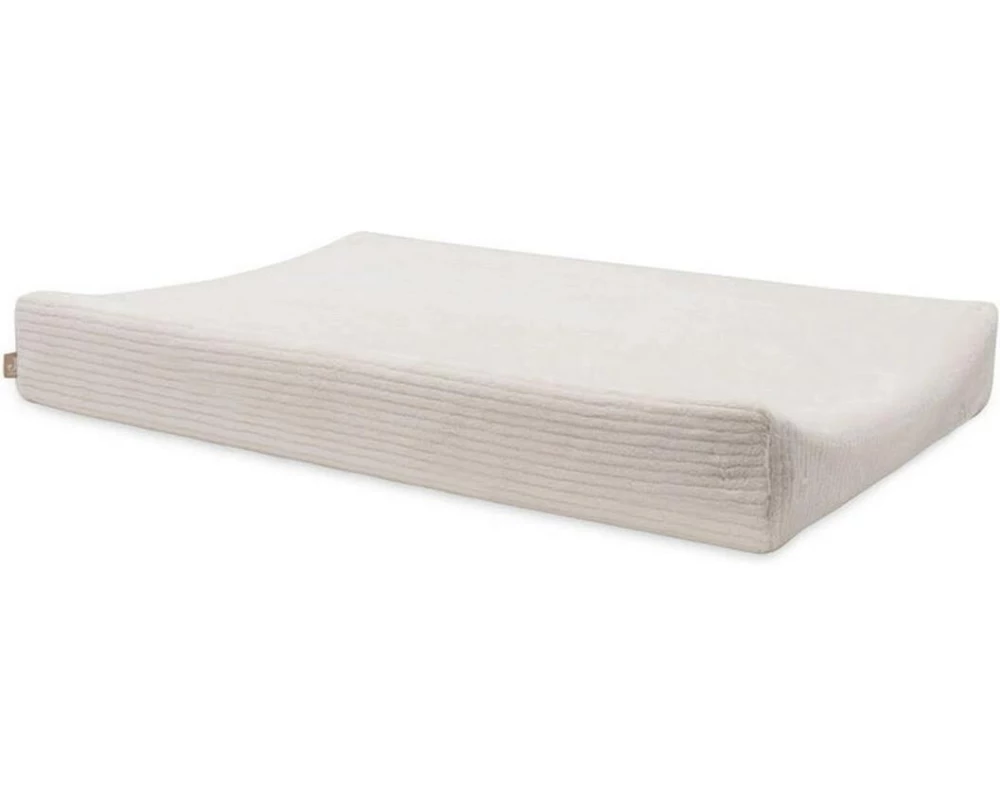 Jollein Wickelauflagenbezug Cloudy Rib 50 x 70 cm, Oatmeal