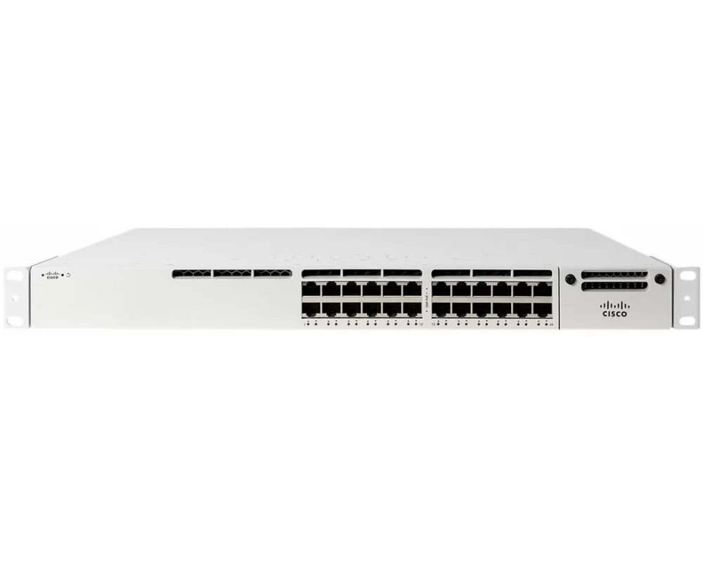 CISCO Meraki MS390 24-Port Multigigabit mGig UPoE Layer3 Cloud-Managed Switch
