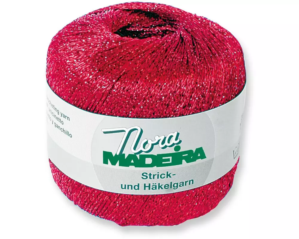 Madeira Näh- und Stickgarn Nora 25 g Rot