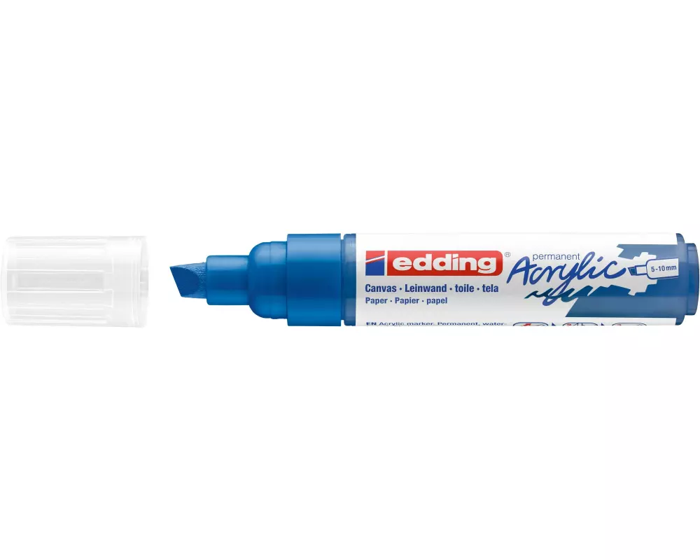 edding Acrylmarker 5000 Breit, Blau