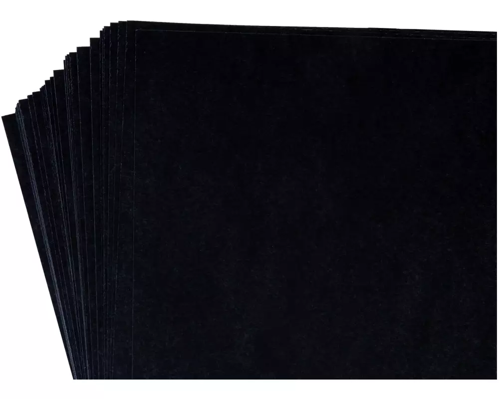 EROLA Einbanddeckel Pressspan A4, 350 g/m², 100 Stück, Schwarz