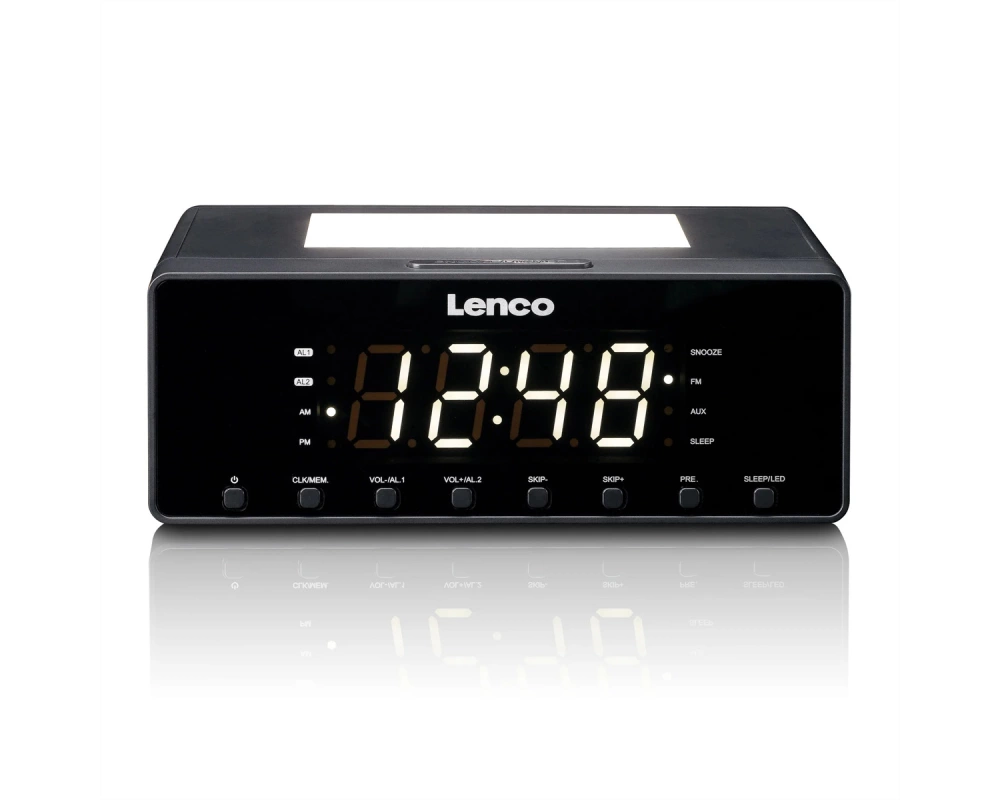 Lenco Radio Wecker CR-540BK