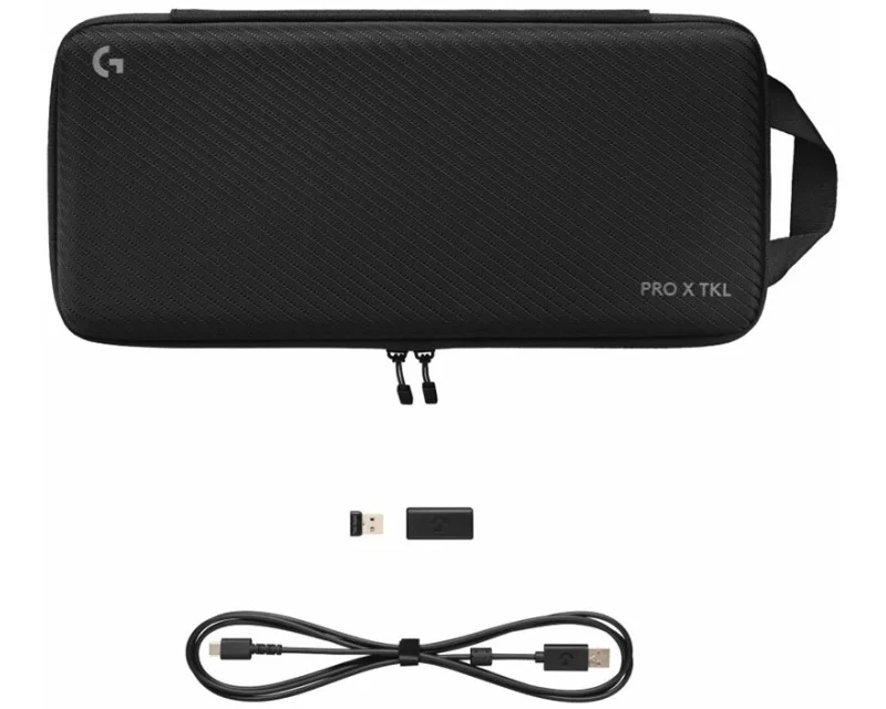 Logitech G PRO X TKL LIGHTSPEED, Gaming Keyboard - WHITE - (DE) - 2.4GHZ/BT - N/A - CENTRAL-419 - TACTILE