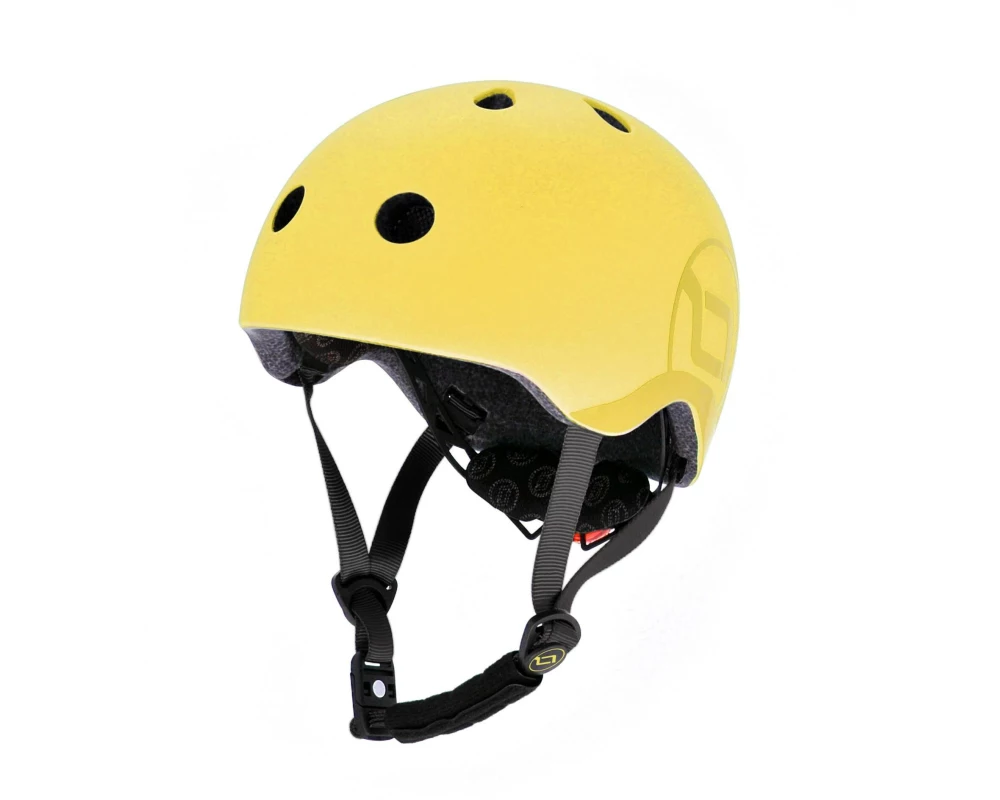 Scoot and Ride Kinderhelm Lemon Gelb, S-M/51 - 55
