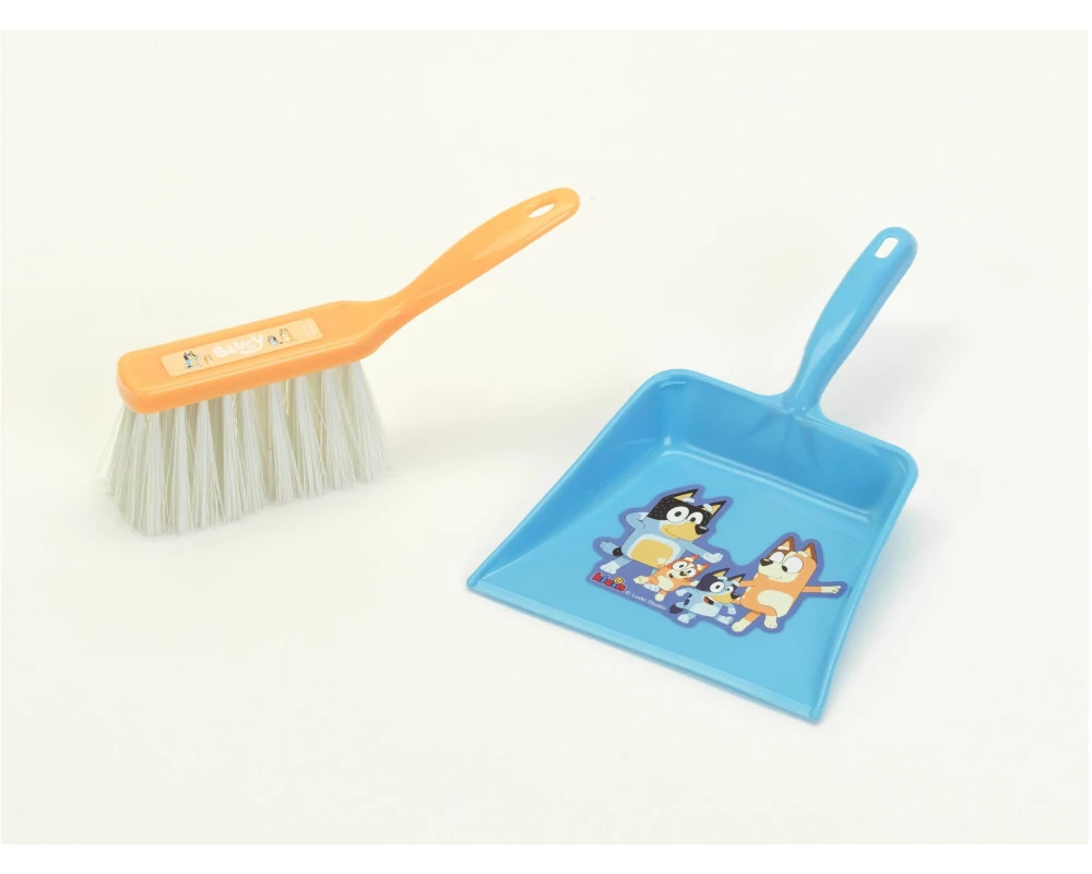 Klein-Toys Bluey – Kehrgarnitur, 2-teilig