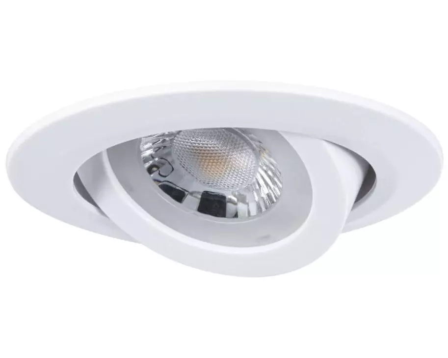 Paulmann Einbauleuchte 10er-Set, Schwenkbar, Weiss