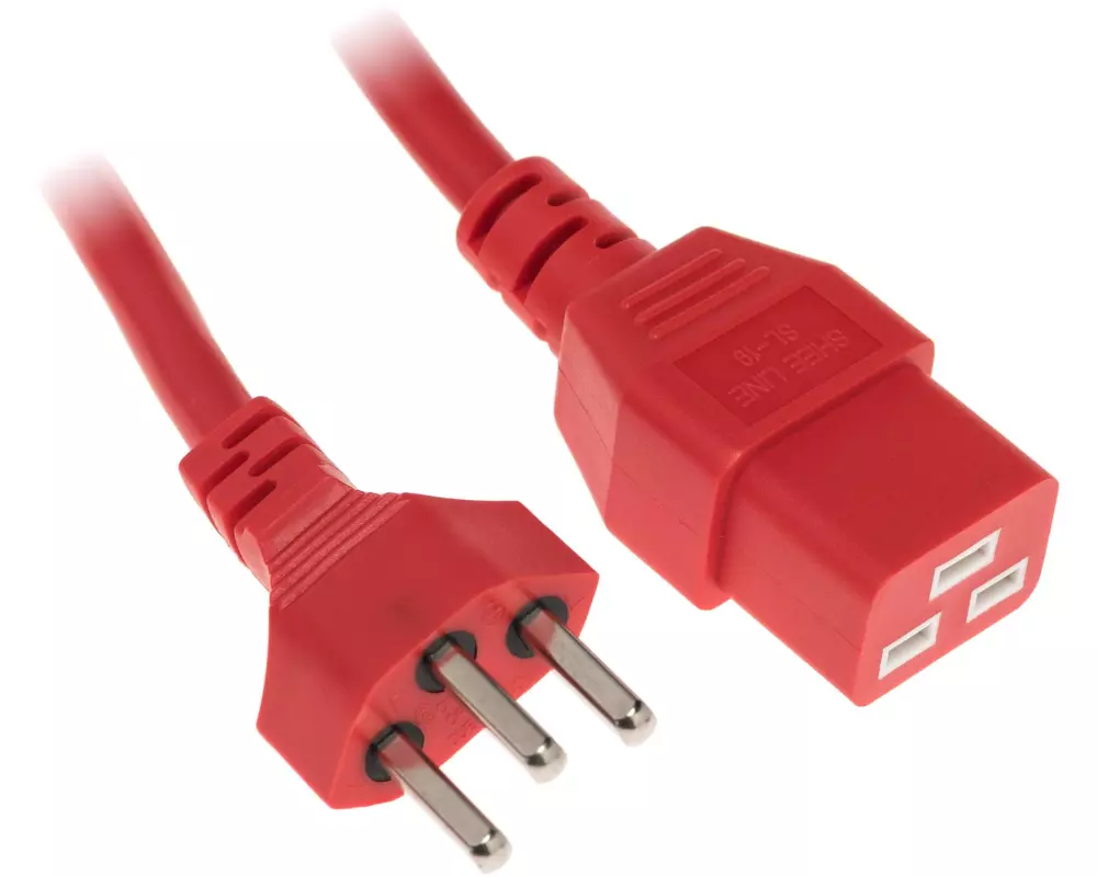 Diggelmann Netzkabel 2 m C19-T23