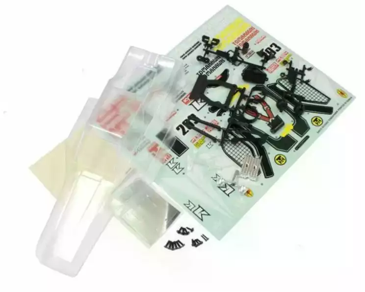 Kyosho Karosserie Tomahawk Buggy unlackiert, 1:10