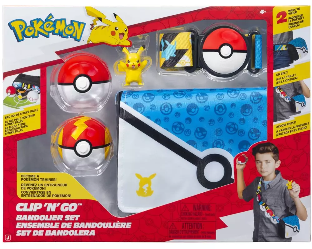 Jazwares Pokémon Bandolier Set Pikachu #9