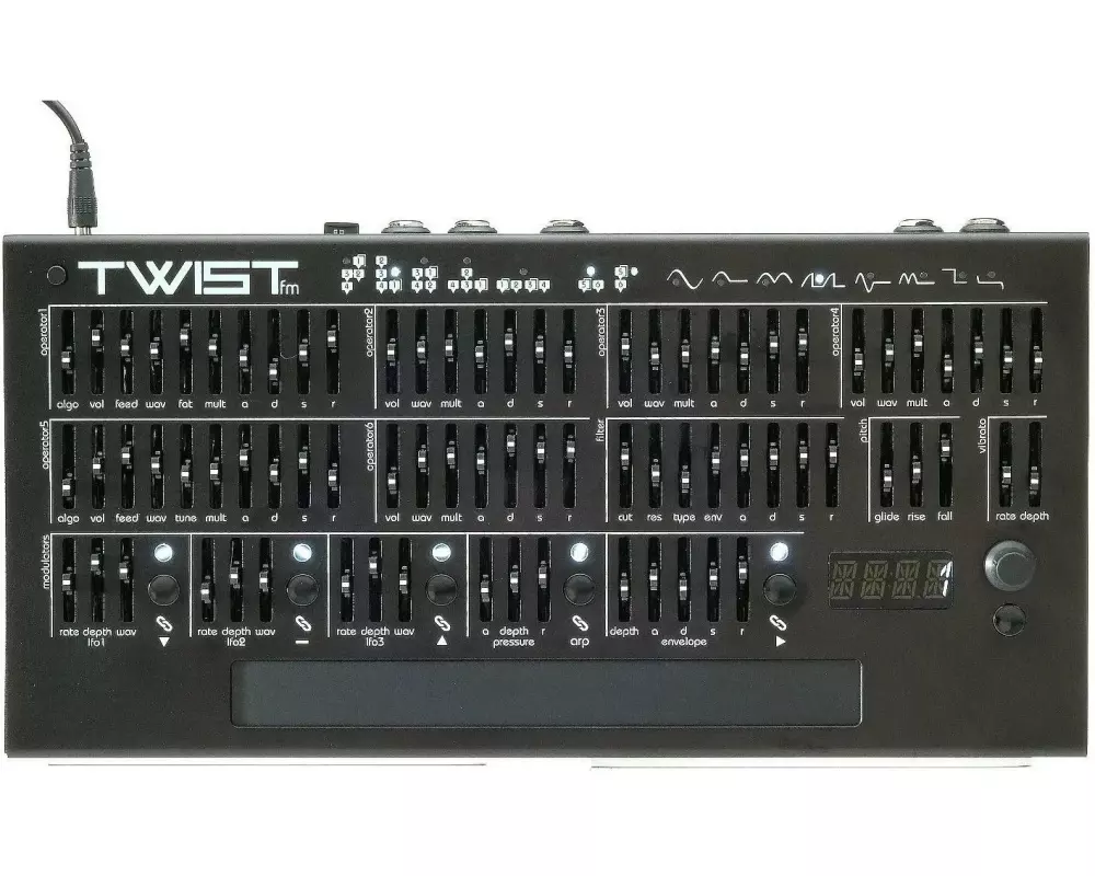 Twisted Electrons TWISTfm Schwarz