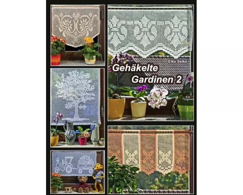 Gehäkelte Gardinen 2