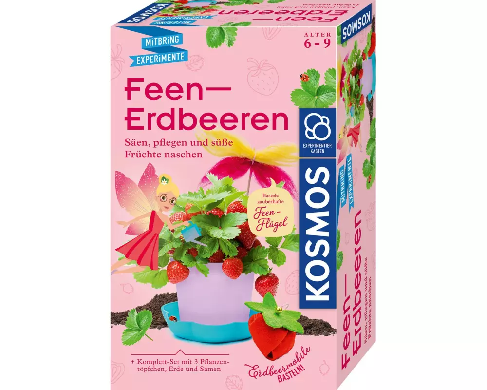 Kosmos Experimentierkasten Feen-Erdbeeren