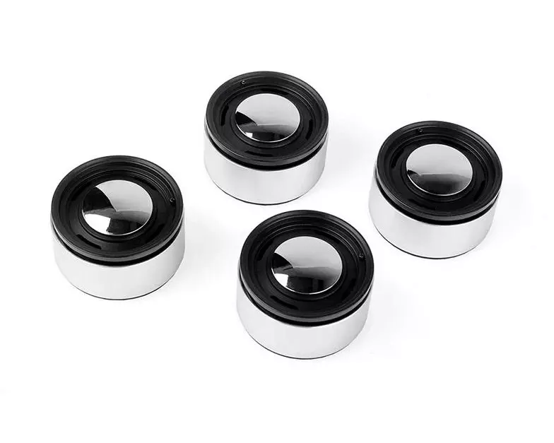 RC4WD Felgen 1.9" Aluminiumkappenräder, Schwarz, 4 Stück