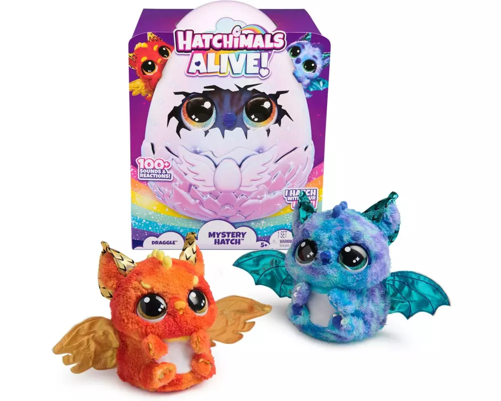Spinmaster Hatchimals Secret Hatch Draggle Alive assortiert