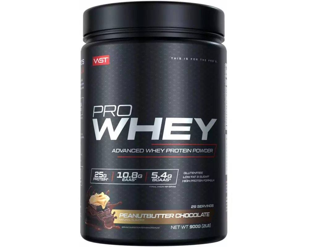 VAST Pulver Pro Whey Dose: 900g, Chocolate Peanut Butter