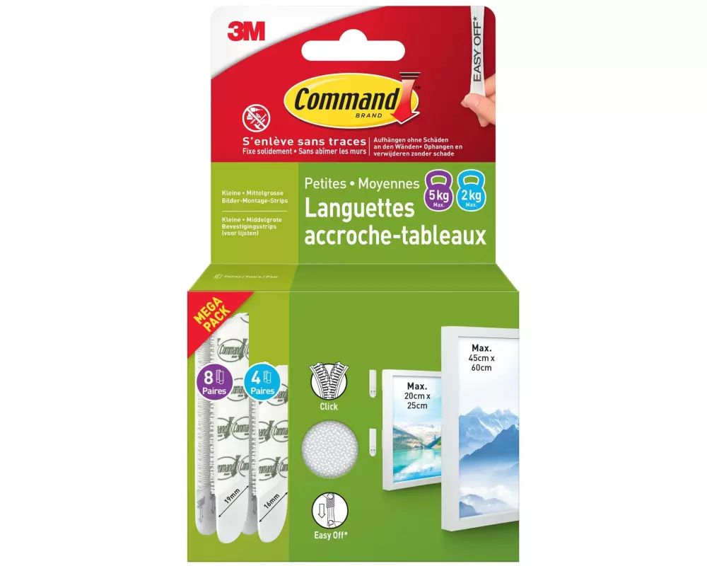 Command Klebestrip, Vorteilspack 5 kg, Weiss