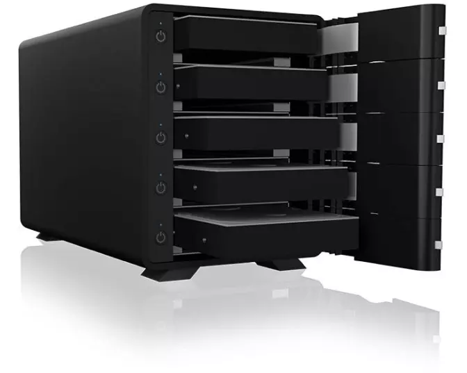 ICY BOX Externes Gehäuse IB-3805-C31 5 x 3.5" 3.5"