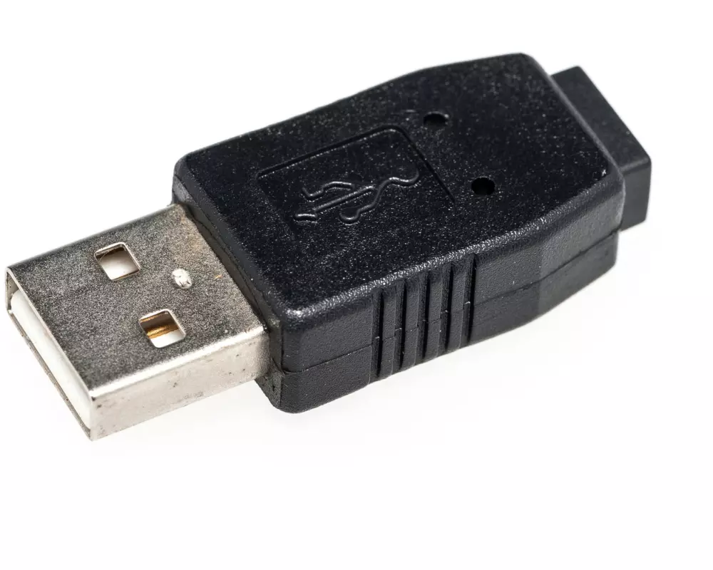 Delock USB 2.0 Adapter USB-A Stecker - USB-MiniB Buchse