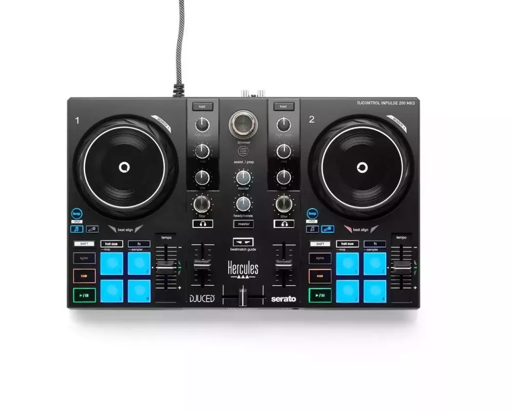 Hercules DJ-Controller Inpulse 200 MK3
