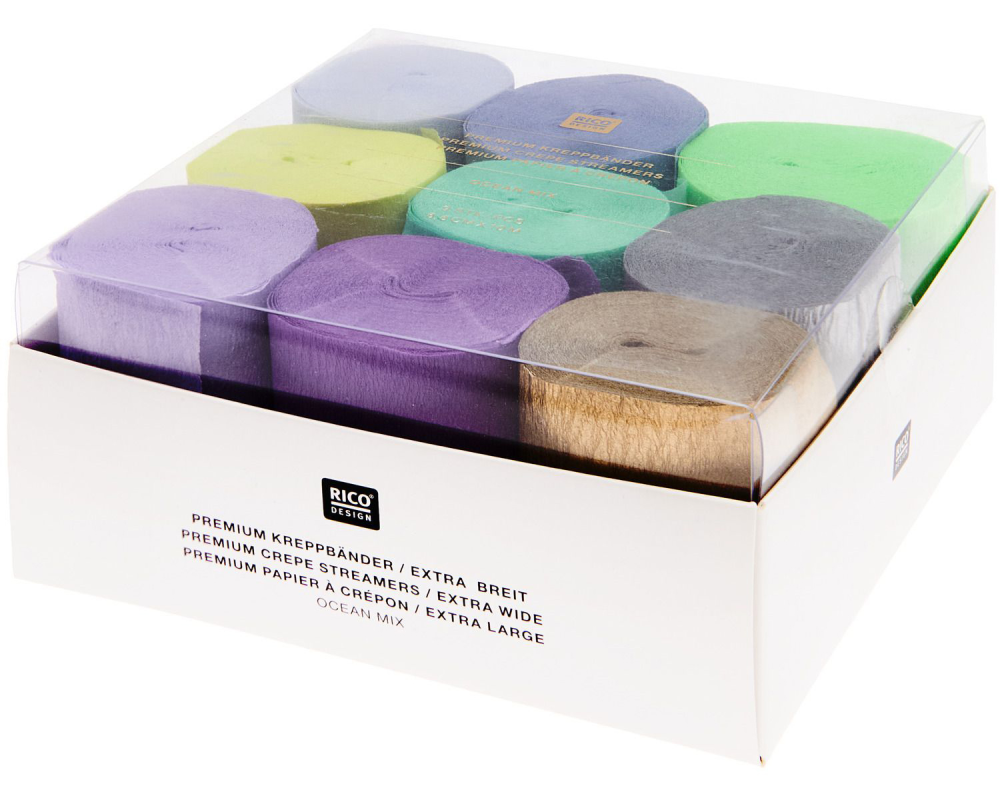 RICO DESIGN Girlande 10m 400675 Ozean Mix