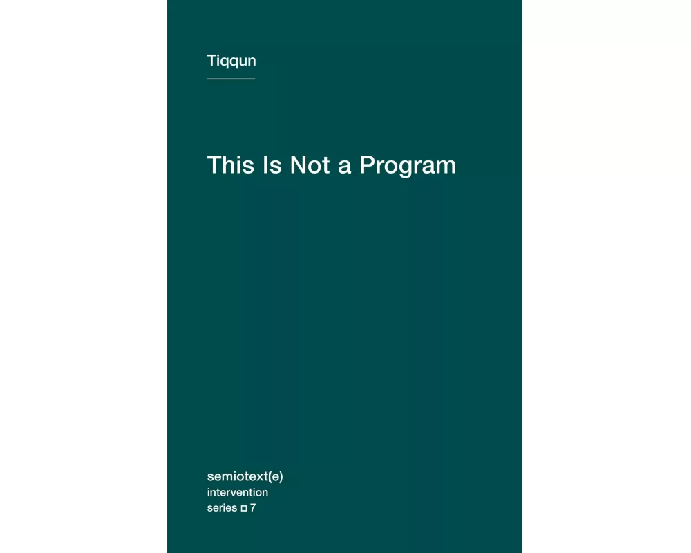 This is Not a Program