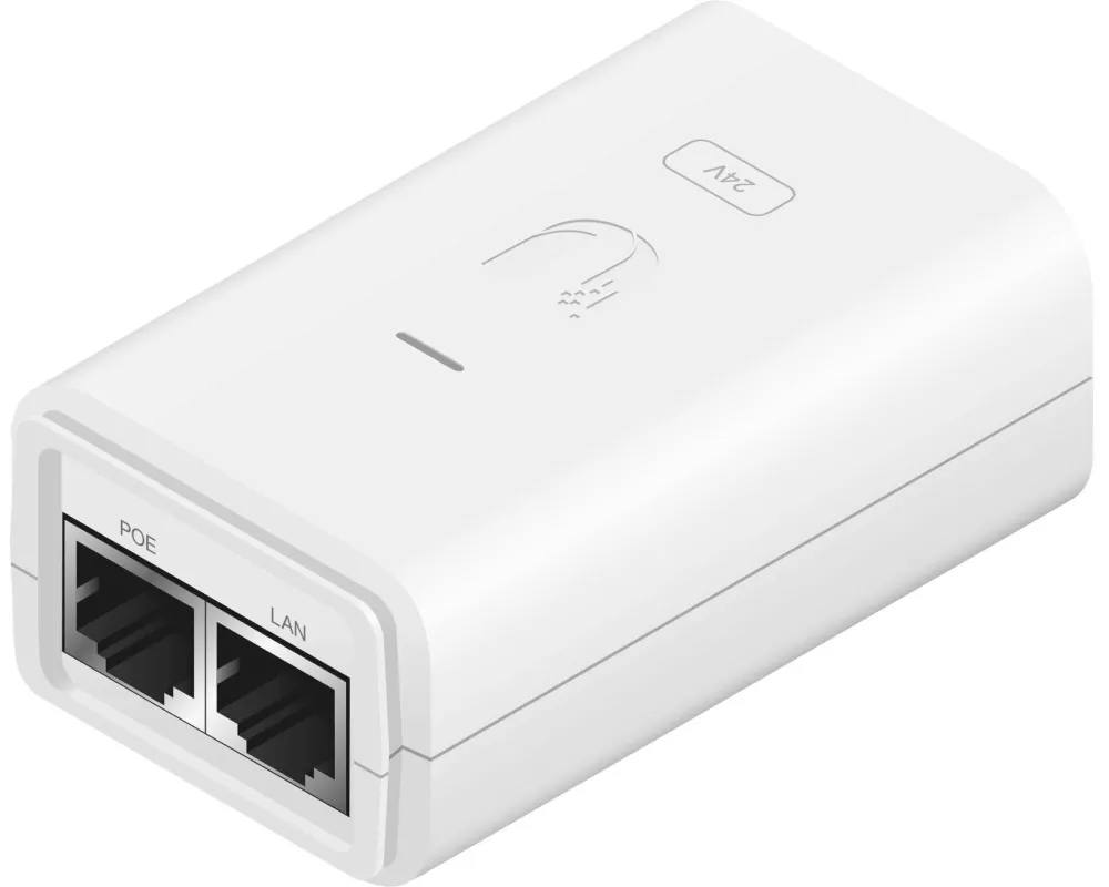 Ubiquiti PoE Injector POE-24-7W-G-WH