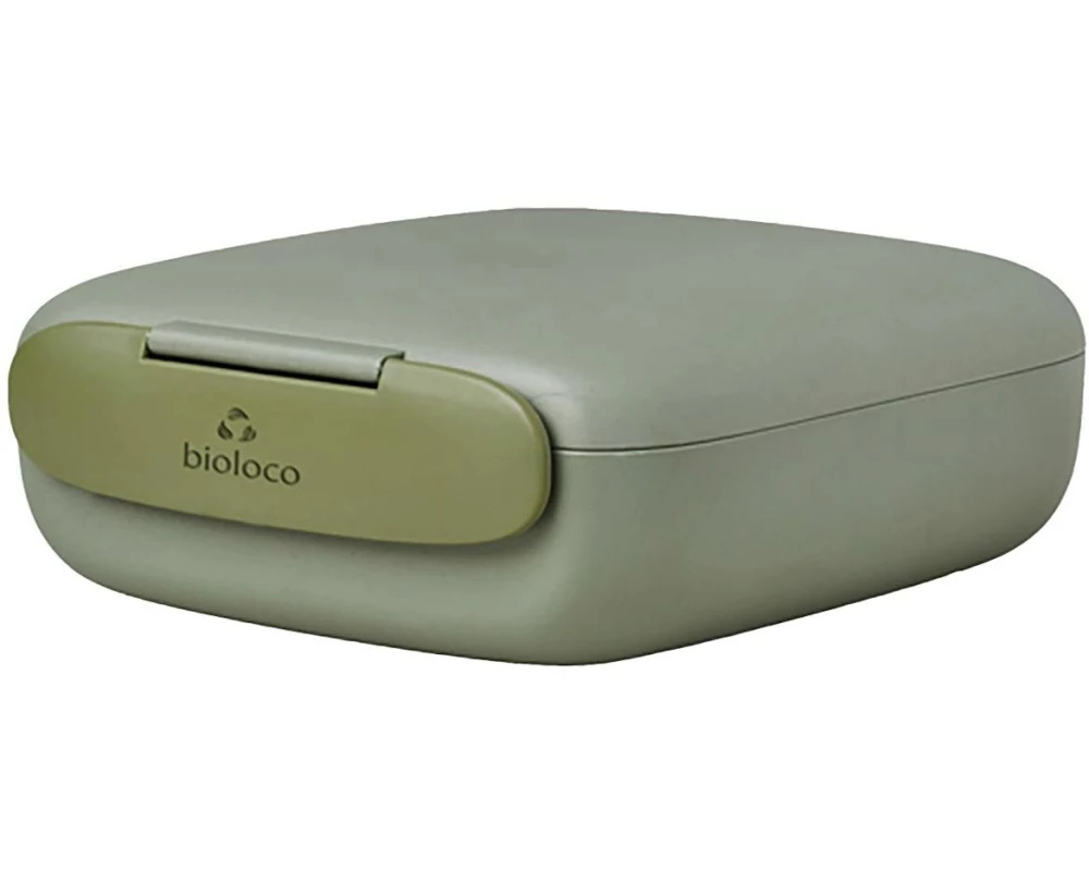 BioLoco Lunchbox square Olivgrün