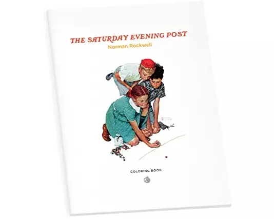 Norman Rockwell Colouring Book