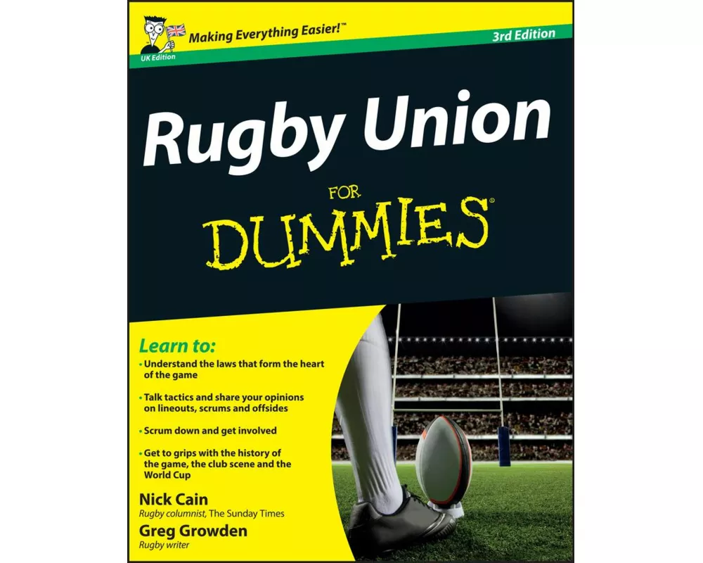 Rugby Union For Dummies, UK Edition
