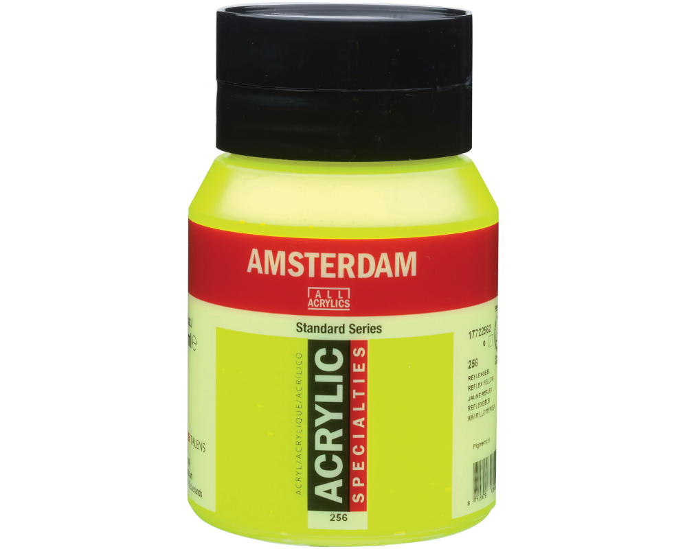AMSTERDAM Acrylfarbe 500ml 17722562 reflexgelb 256