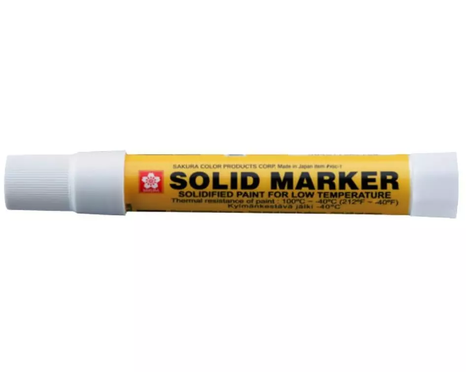 Sakura Permanent-Marker Solid Low Temperature Weiss