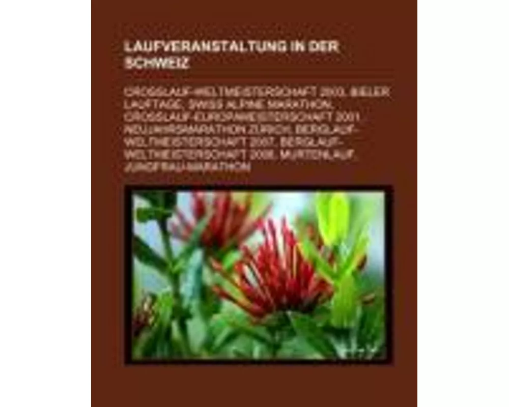 Laufveranstaltung in Der Schweiz
