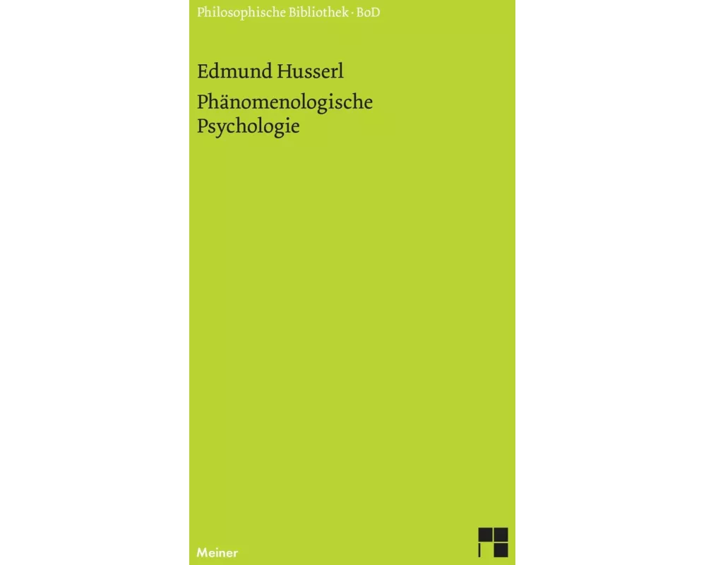 Phänomenologische Psychologie
