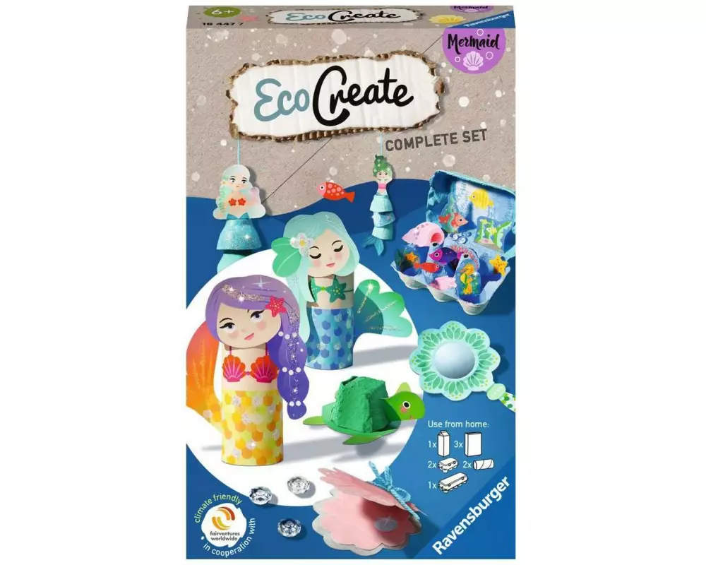 Ravensburger Bastelset EcoCreate «Sparkle with The Mermaid»